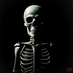 Frightening Anatomy: Spooky Skull and Bones