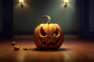 Spooky Halloween Jack-o'-lantern Pumpkin Decoration Lantern