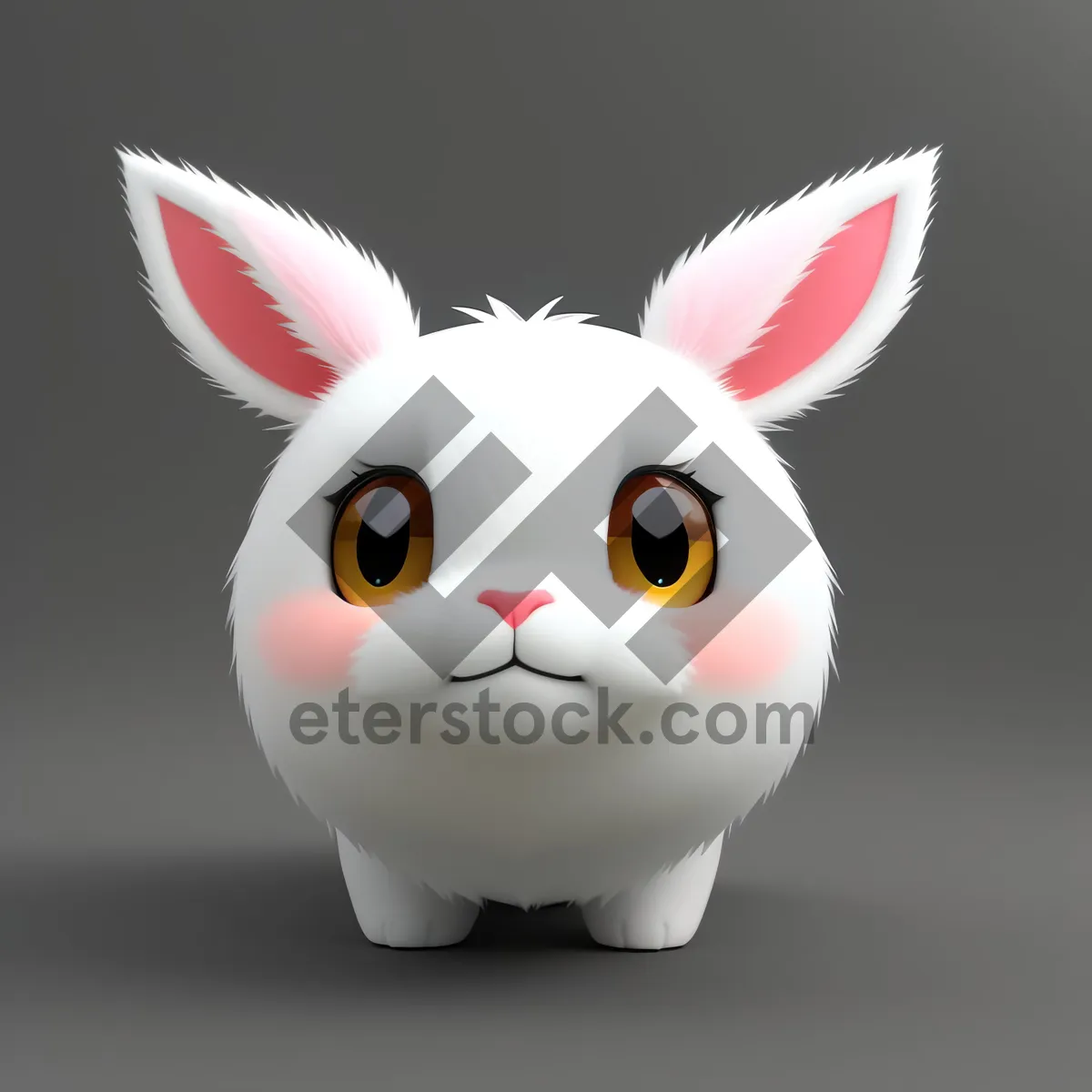 Picture of Pink Money Bunny: Savings Bank Piggy Container