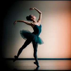 Dancing Ballerina: Graceful Elegance in Motion