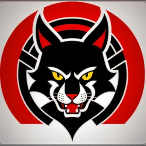 Black Heraldry Icon: Symbolic Sign of Design