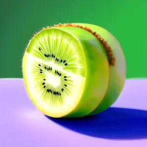 Juicy Kiwi Slice: Refreshing Tropical Fruit Delight