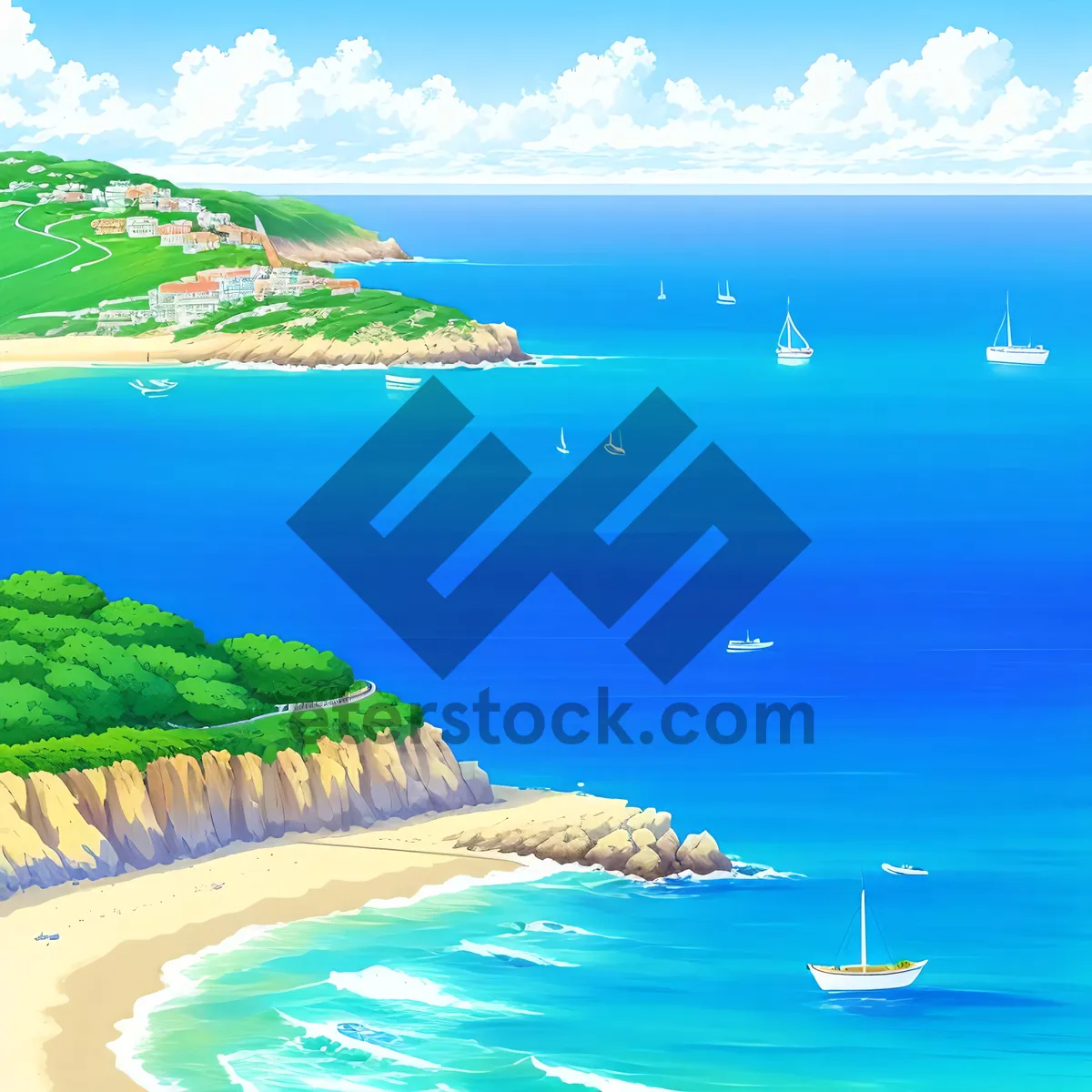 Picture of Tropical Paradise: Islands, Sun, Sea, Beach