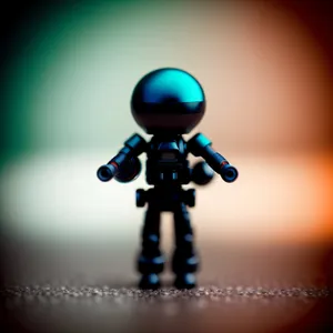 3D Man Icon - Business Support Figure