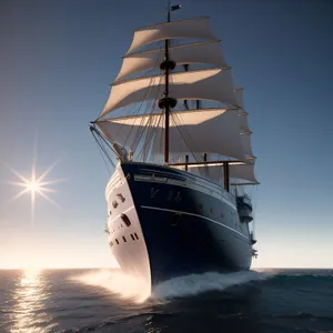 Nautical Adventure: The Majestic Sailing Vessel