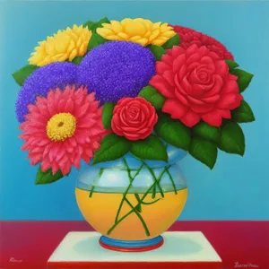 Colorful Floral Bouquet: A Vibrant Gift of Love.