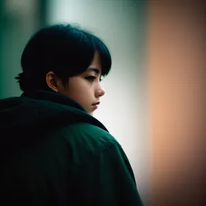 Smiling Businesswoman with Confident Expression