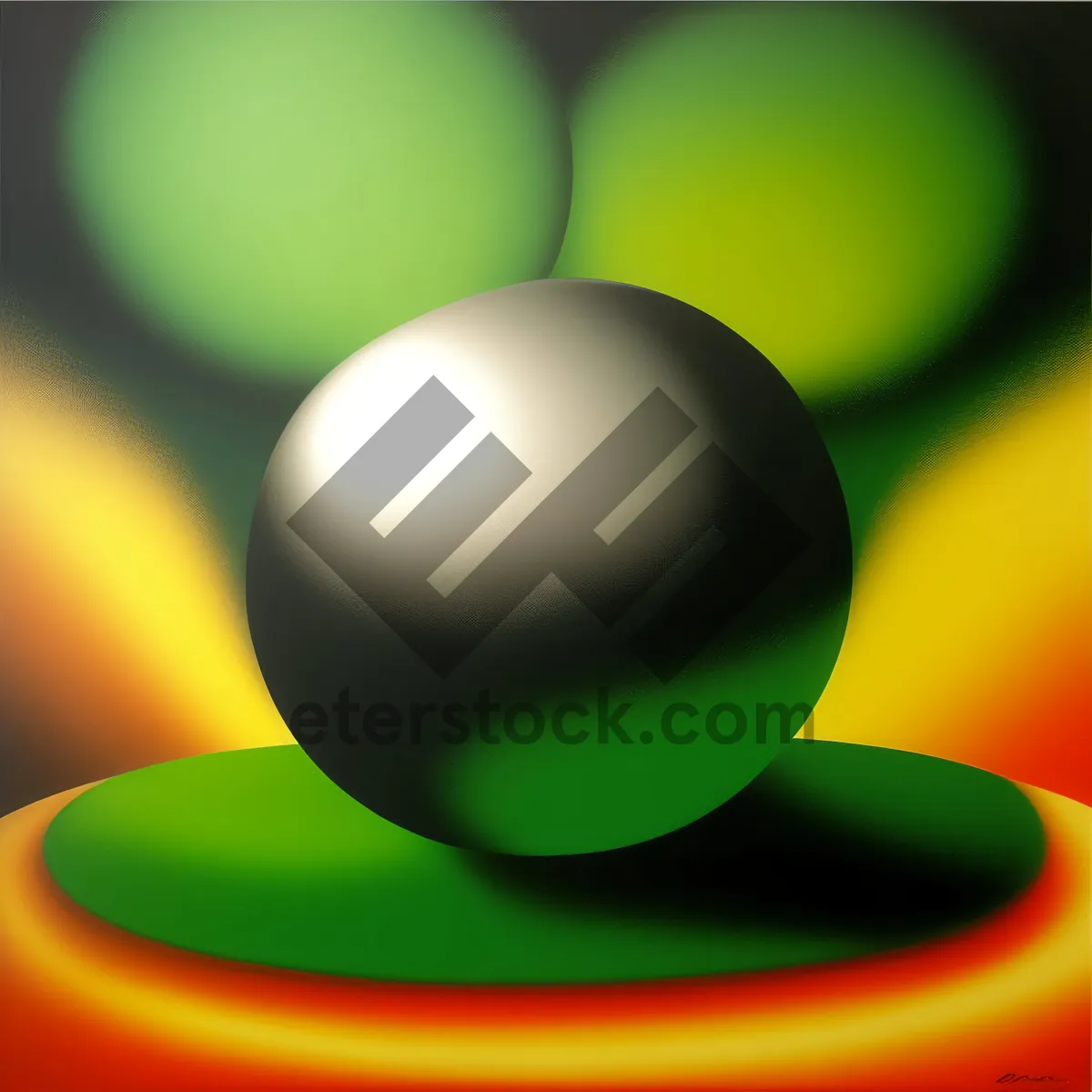 Picture of Colorful Round Glass Web Button Icon