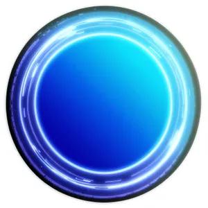 Glossy Round Glass Web Button Design
