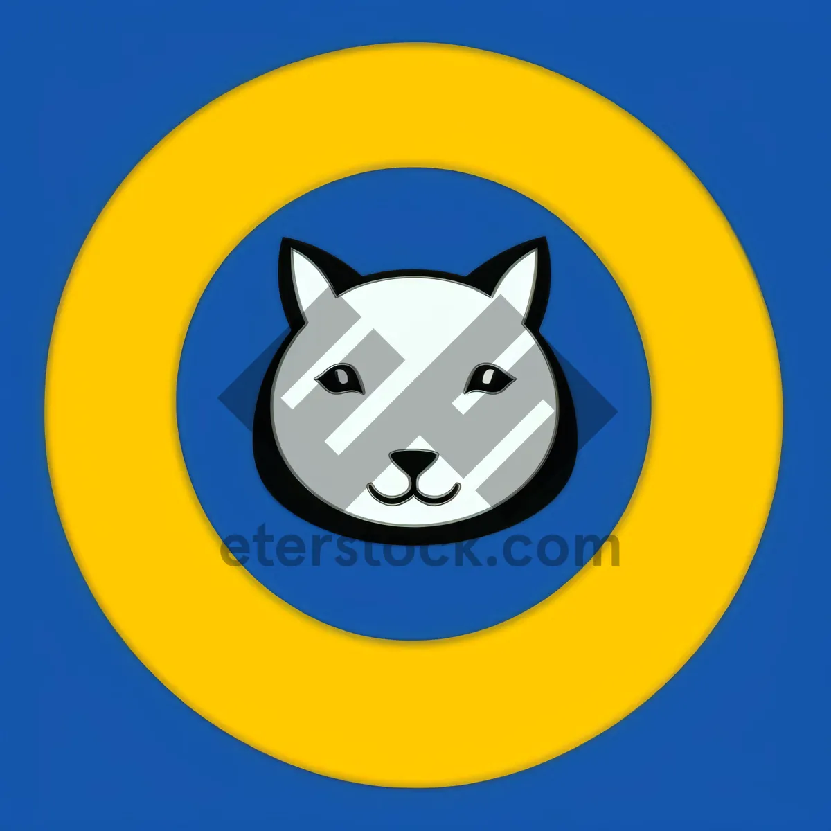 Picture of Shiny Black Round Web Button Set