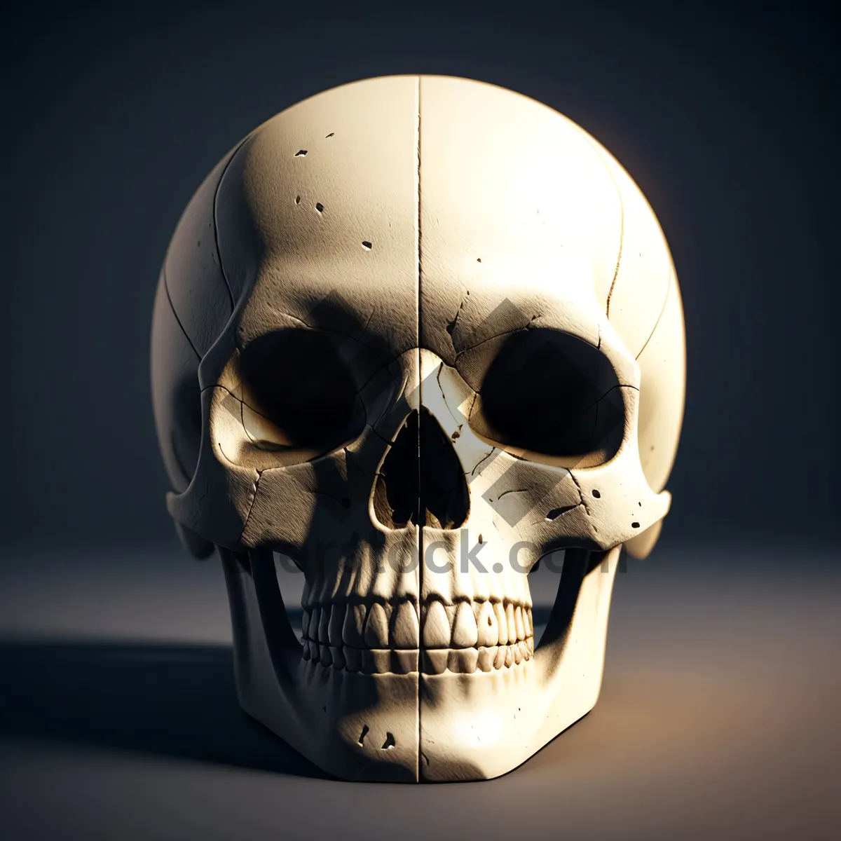 Picture of Pirate Skull Mask - Sinister Attire for Scary Disguise