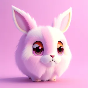 Furry Bunny Piggy Bank - Cute Easter Savings