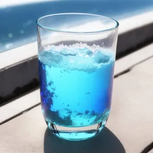 Refreshing Party Cocktail in a Glass