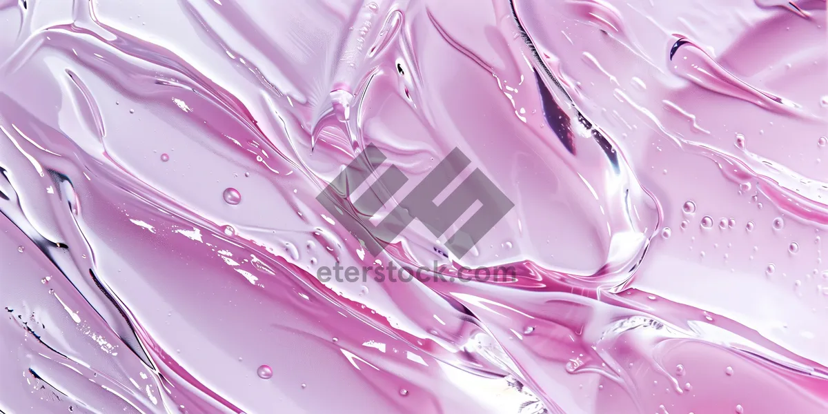 Picture of Dynamic Fractal Energy Flow in Pink and Lilac