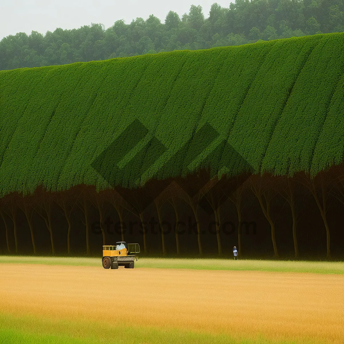 Picture of Vibrant Summer Landscape with Rolling Hills