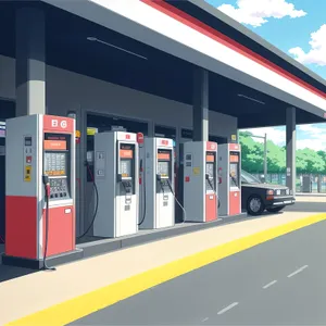 Mechanical Gas Pump Machine for Business Office Station