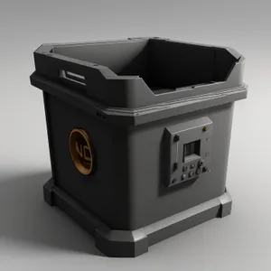 Efficient Ashcan Box for Waste Disposal