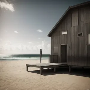 Seaside Beach Retreat: Quaint Outbuilding by the Ocean