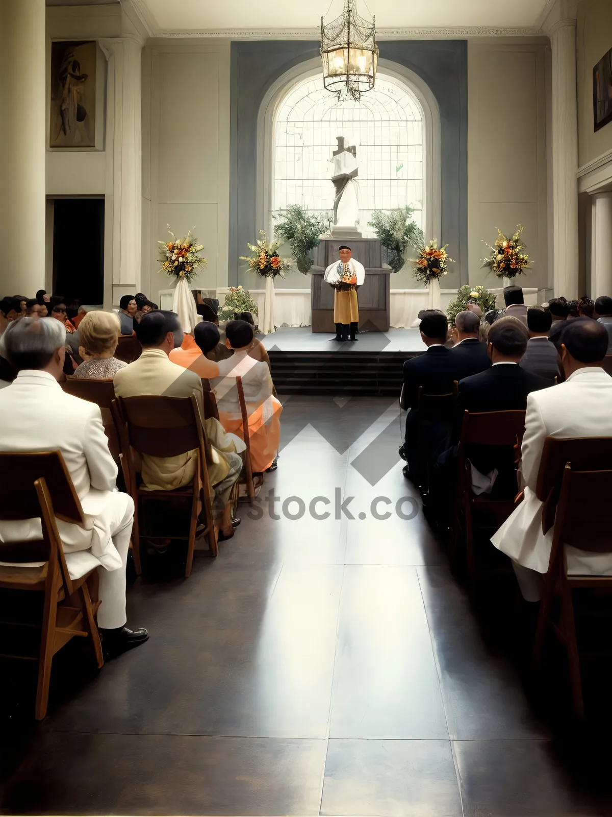 Picture of Professional businessmen having a meeting in an executive office
