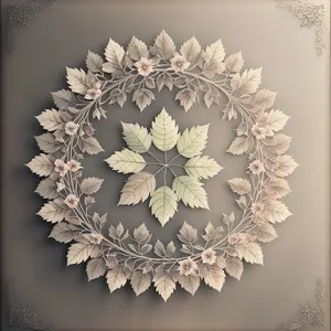 Arabesque-inspired Floral Chandelier with Ornate Design