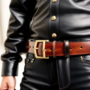 Leather Belt Buckle for Men's Jeans and Bag