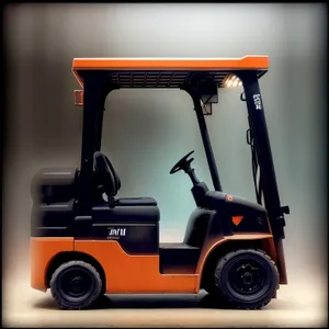 Industrial Forklift Truck - Heavy Equipment Transportation