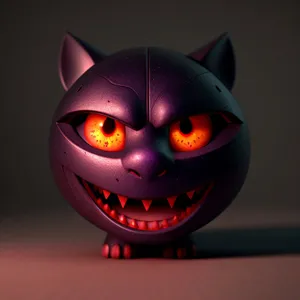 Spooky Smiling Jack-O'-Lantern Halloween Lantern