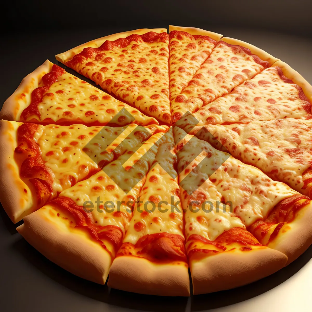 Picture of Delicious Pepperoni Pizza with Gooey Mozzarella