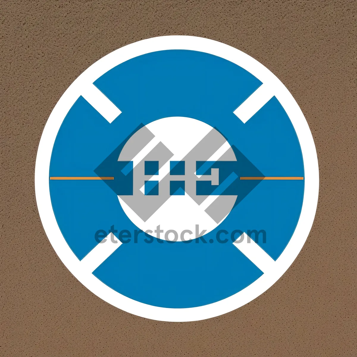 Picture of Web Bank Button Icon: Shiny Round Circle Depository