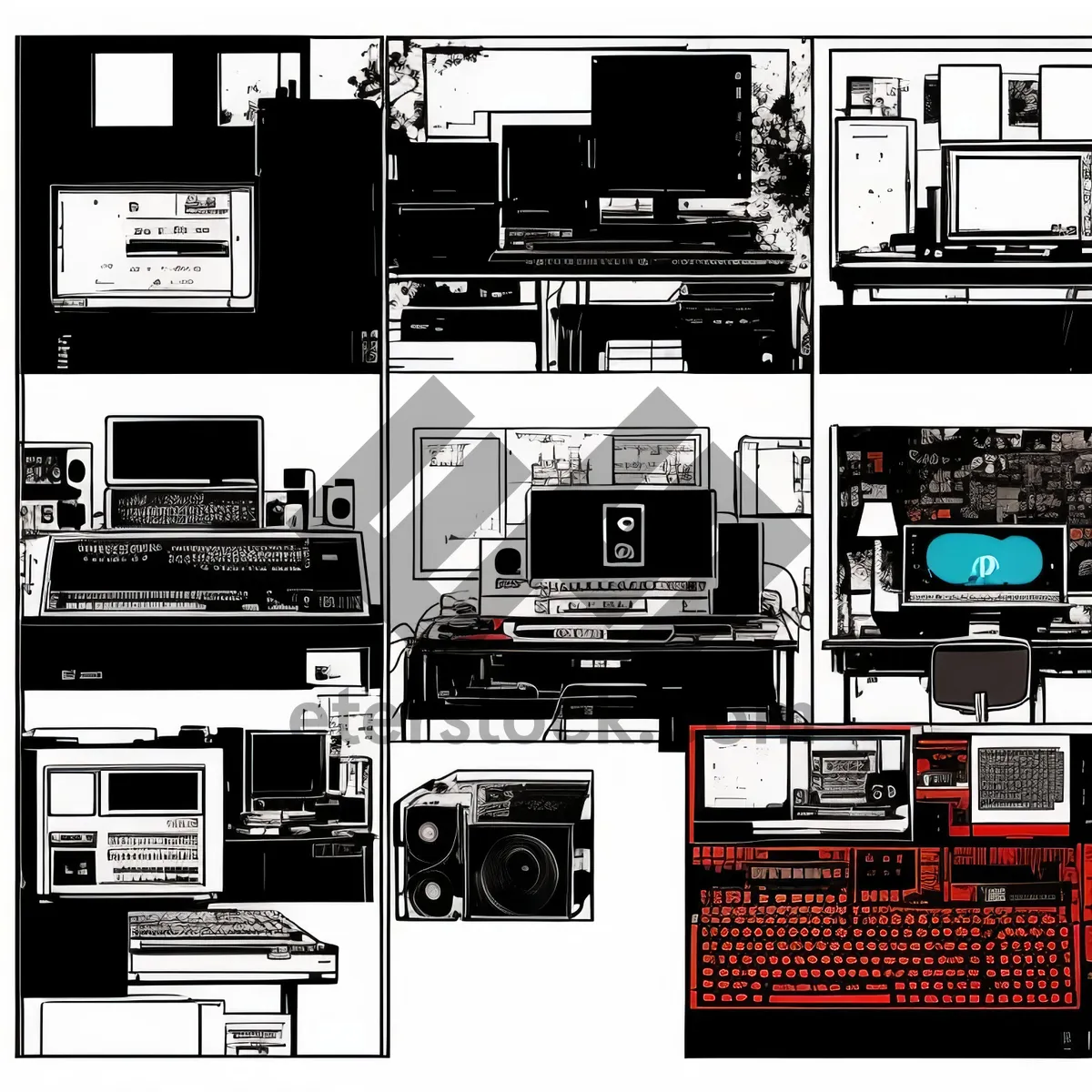 Picture of Digital Cassette Recorder - Latest Electronic Recording Technology