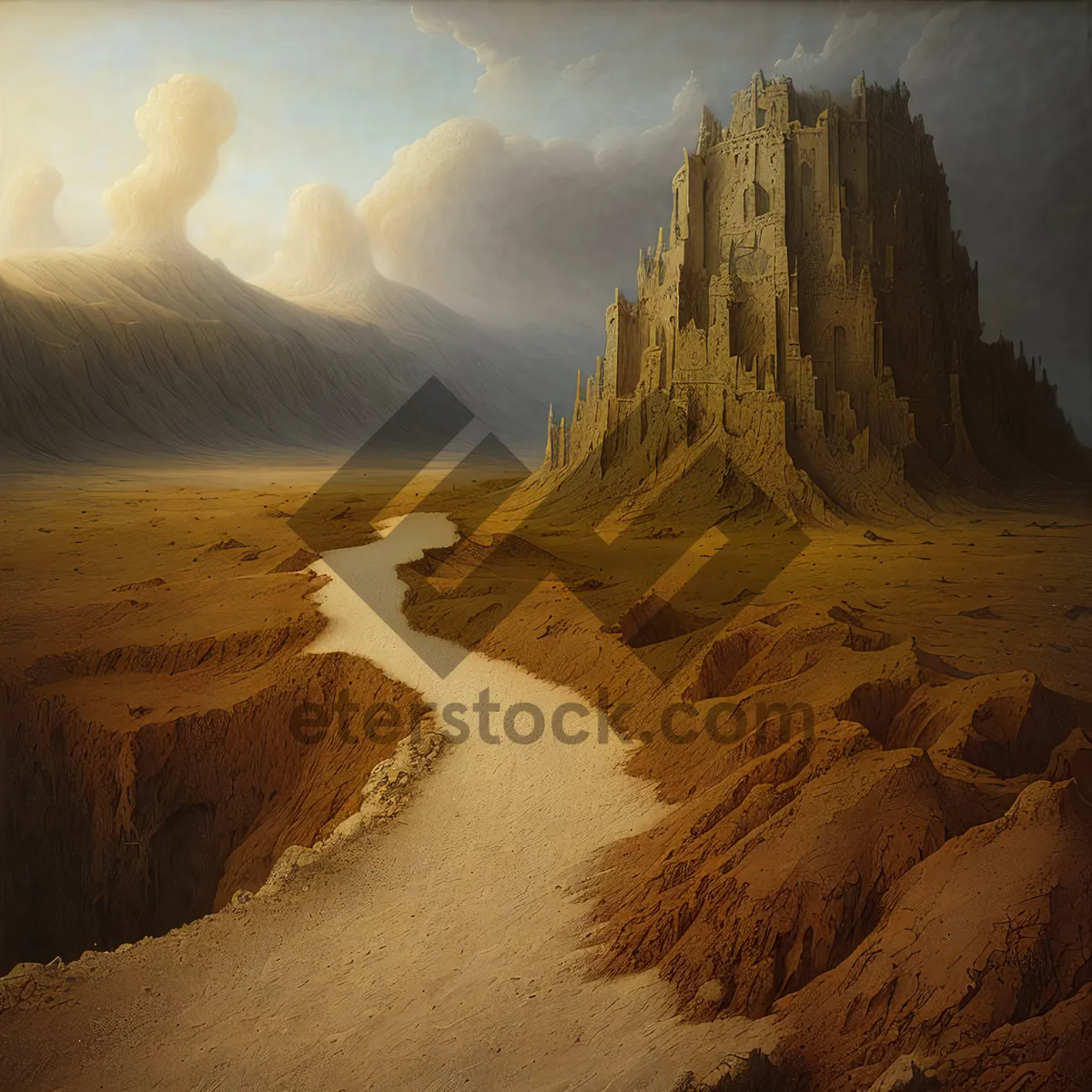 Picture of Southwest Sandstone Canyon Landscape