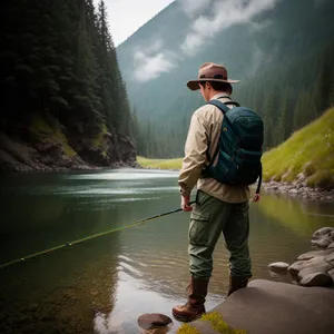 Outdoor Fishing Adventure Under the Summer Sun