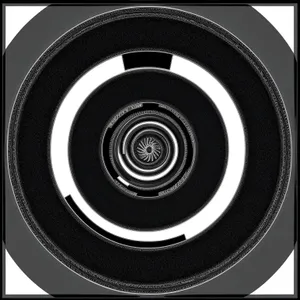 Audio Circle Control: Black Sound Speaker Mechanism