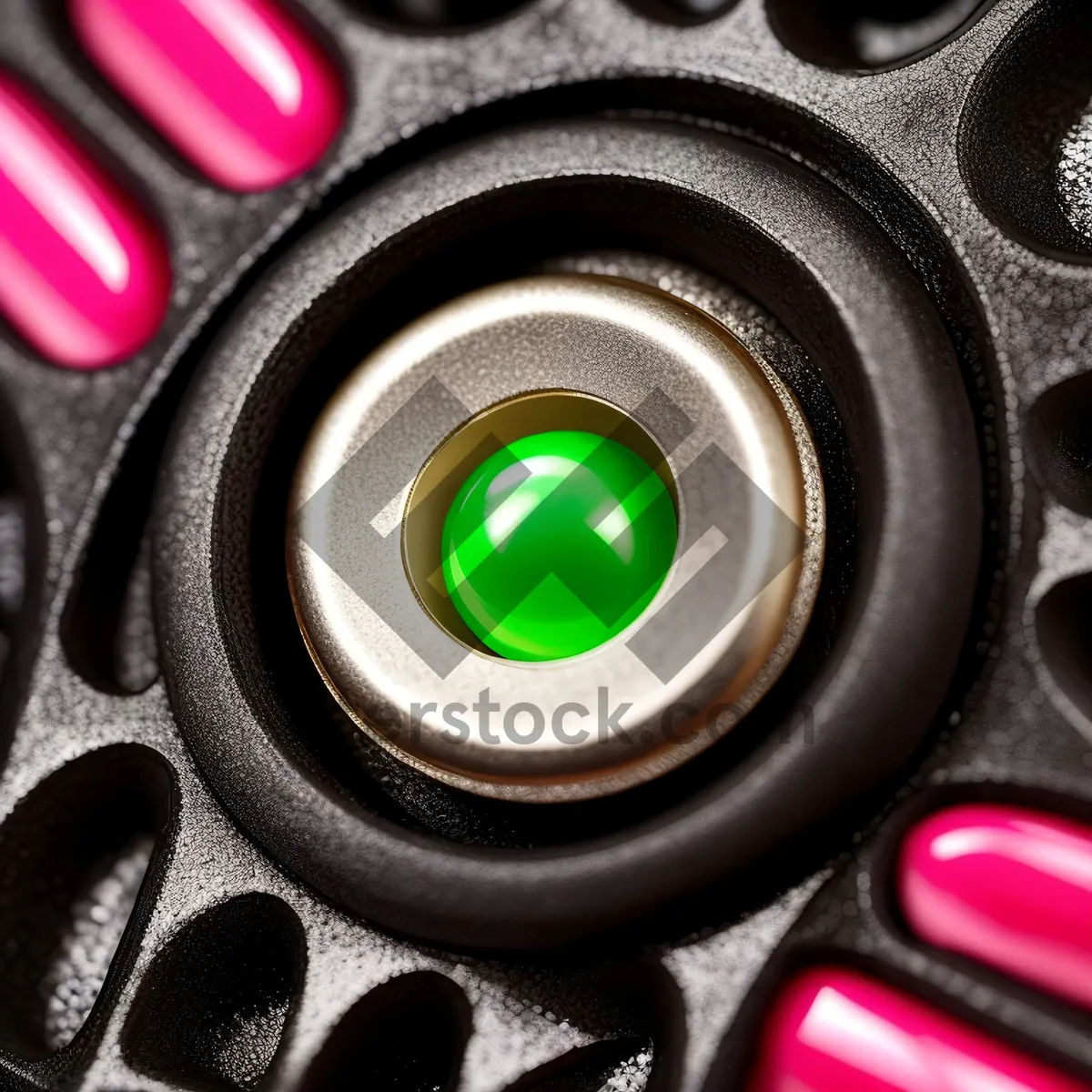 Picture of Digital Control Joystick: Black Button Technology