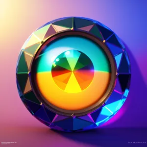 Shiny Music Disk - Digital Art Icon