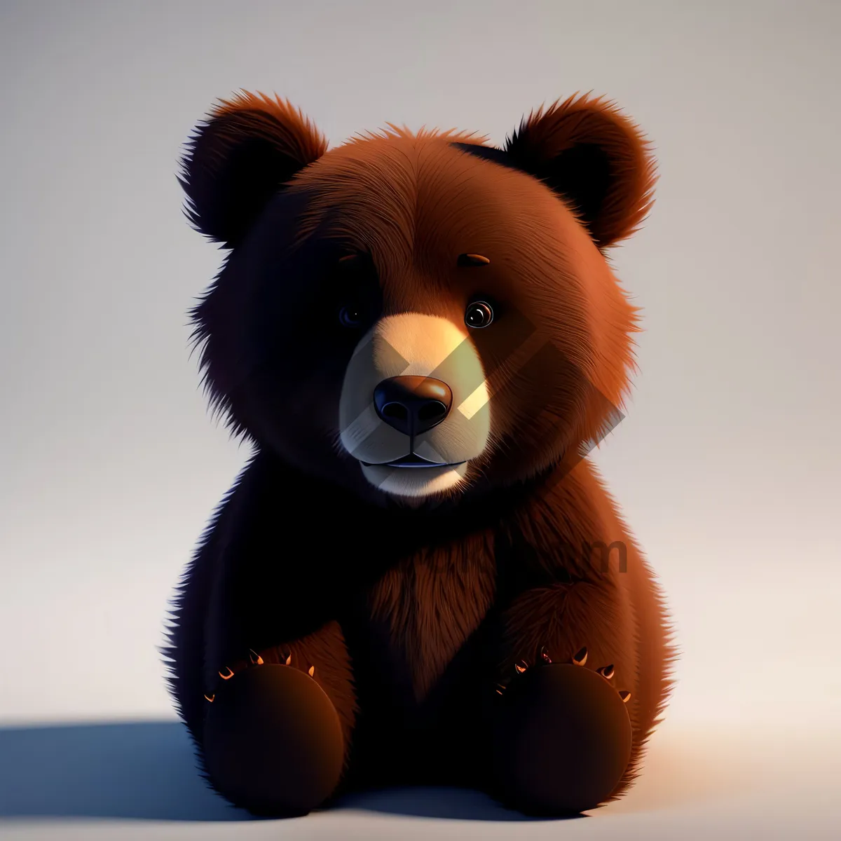 Picture of Cute Fluffy Teddy Bear Toy