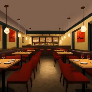 Modern Restaurant Interior Design - Luxury Cafe Decor