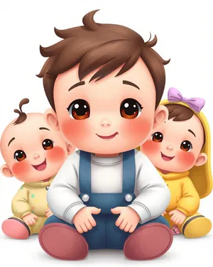 Cartoon boy clip art child fun