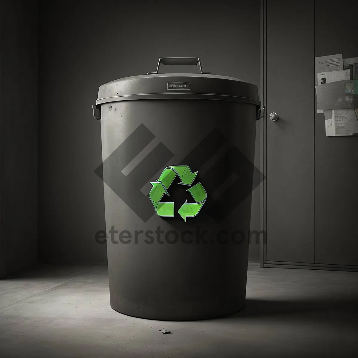 Picture of Ashcan Container - Bin for Waste Management