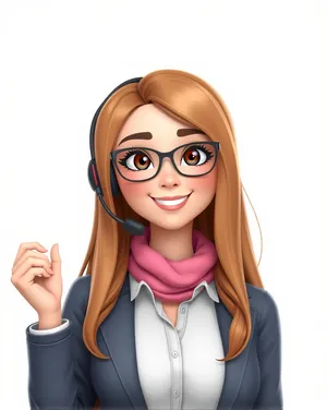 Attractive adult lady smiling for portrait shoot.