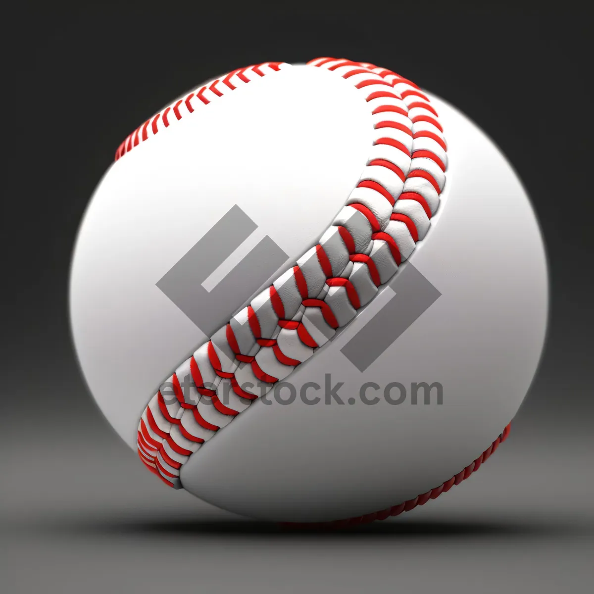 Picture of Baseball Stitched Game Ball - Sport Symbol