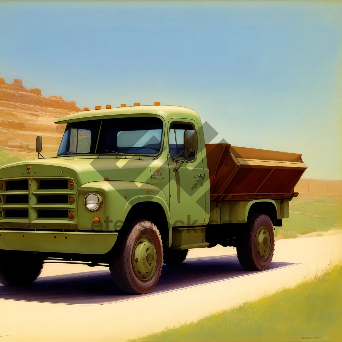 Picture of Highway Hauler: Heavy-duty Freight Trucking Transport