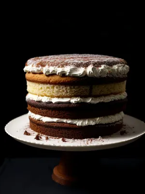 Delicious Stack of Sweet Confectionery Treats