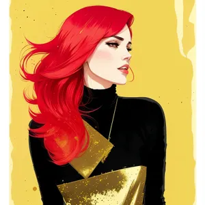 Professional businesswoman with a confident smile.