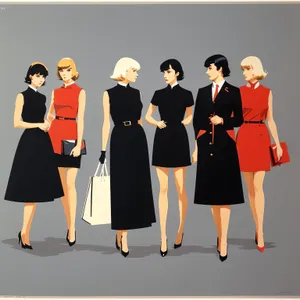 Successful Business Team in Corporate Attire