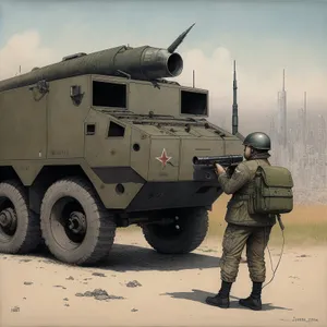Armored Tank: Military Power On Wheels