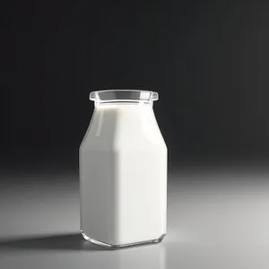 Refreshing Glass of Nutritious Milk