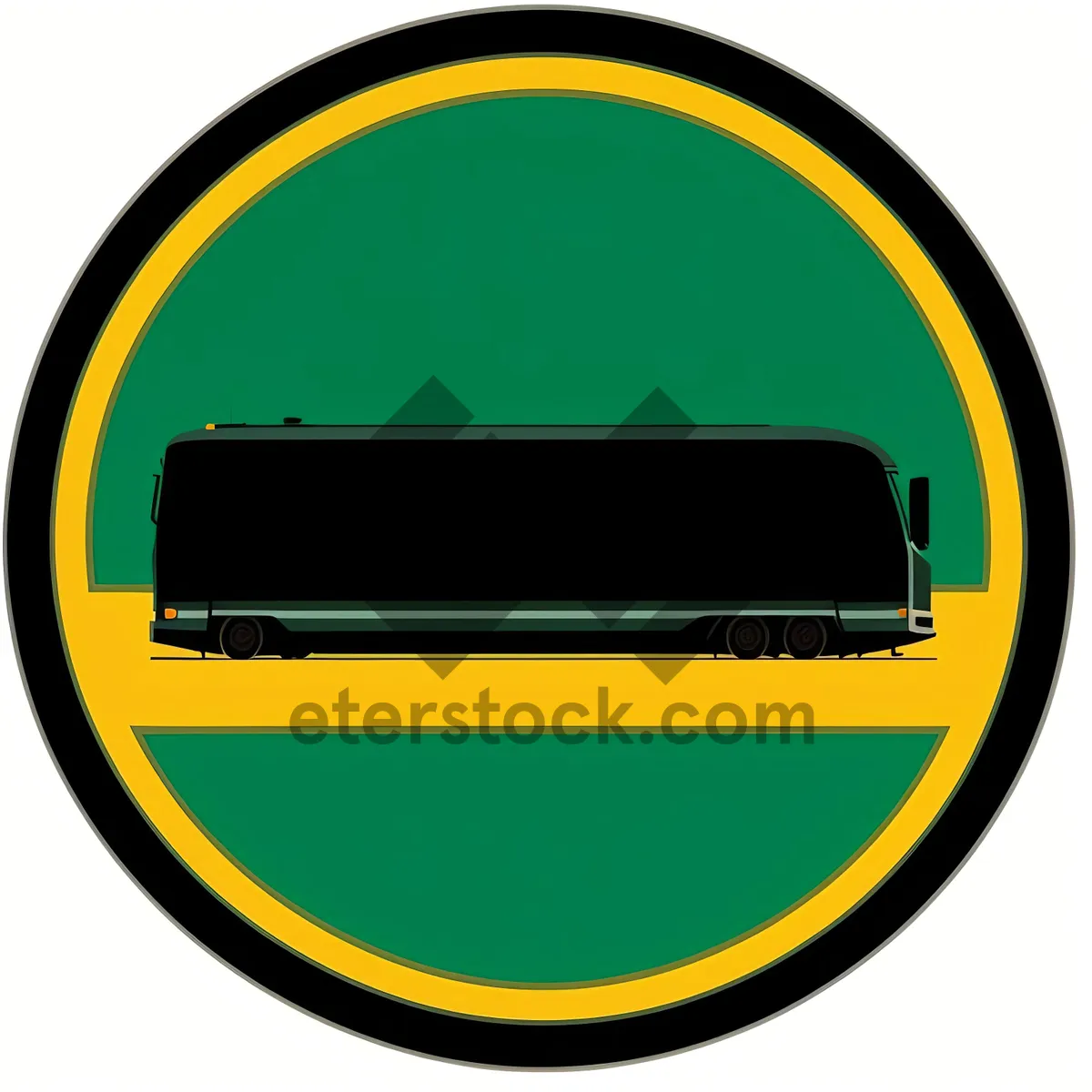 Picture of Golden Round Web Button Icon