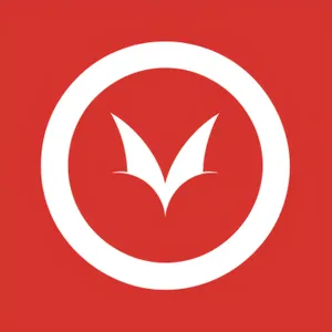 Shiny Round Button Symbol