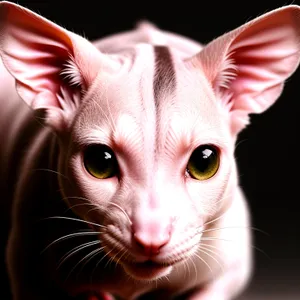 Adorable Feline with Curious Whiskers